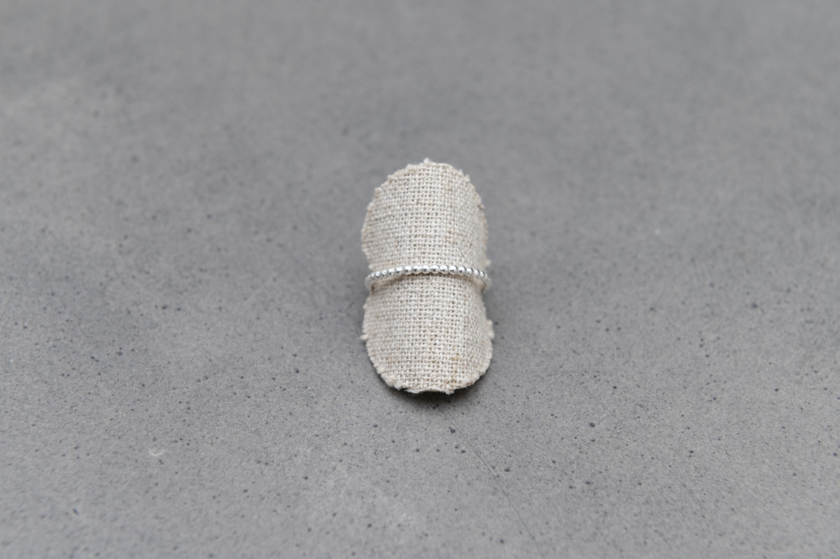 Fabriquez votre bague fine en argent