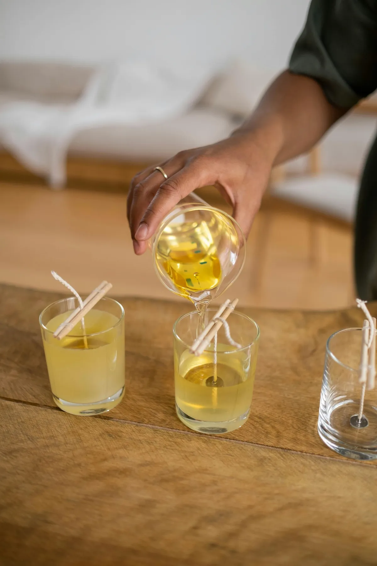 Réalisez vos bougies végétales parfumées
