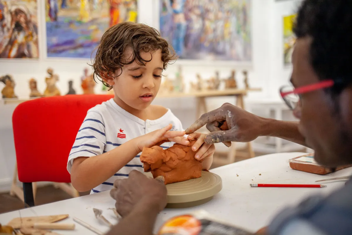 Créez votre figurine animale en famille