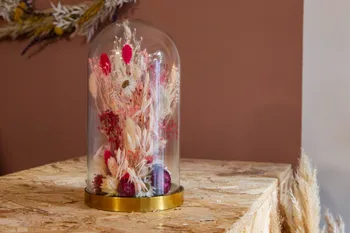 Créez votre cloche de fleurs séchées