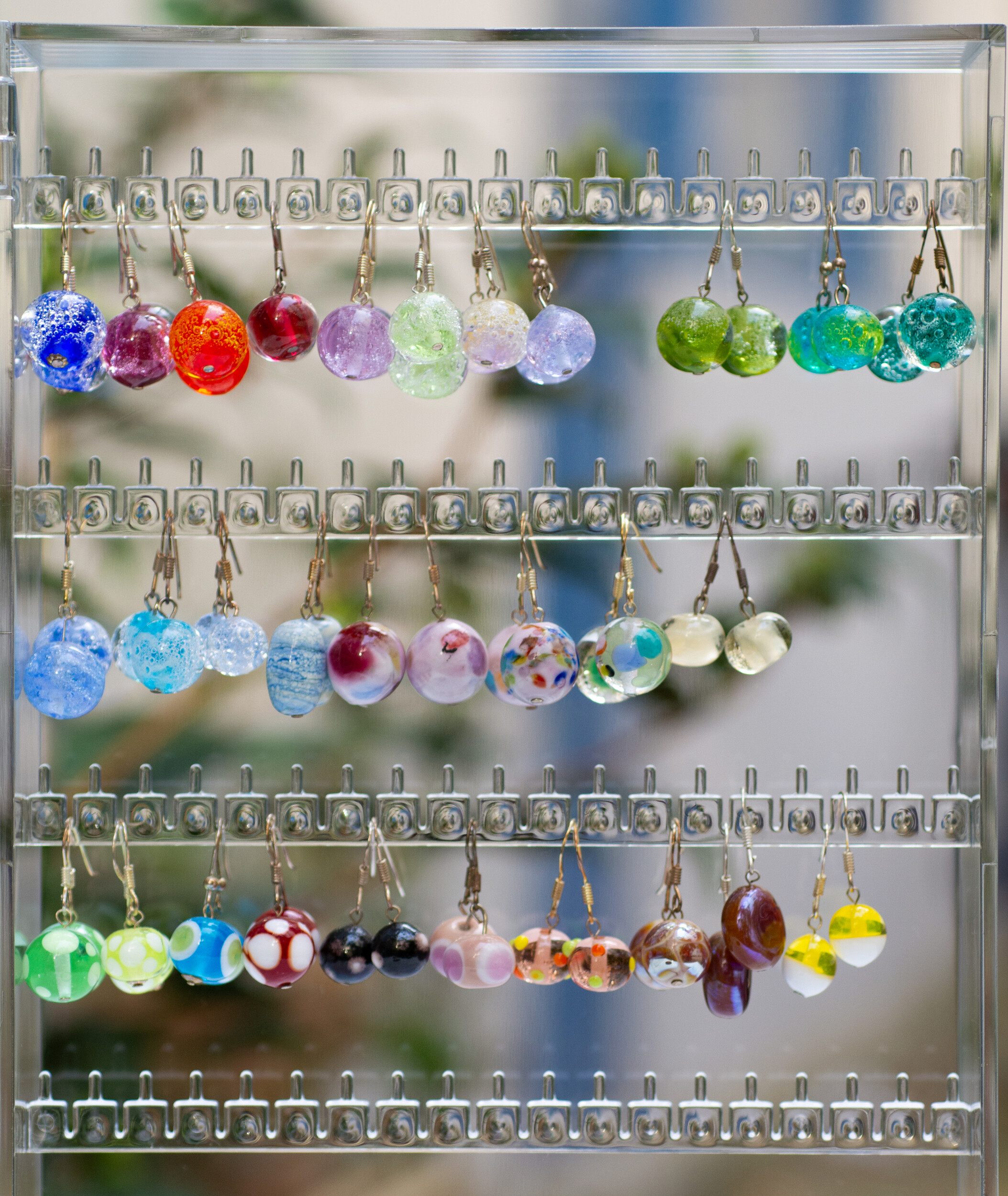 Réalisez vos boucles d'oreilles en verre