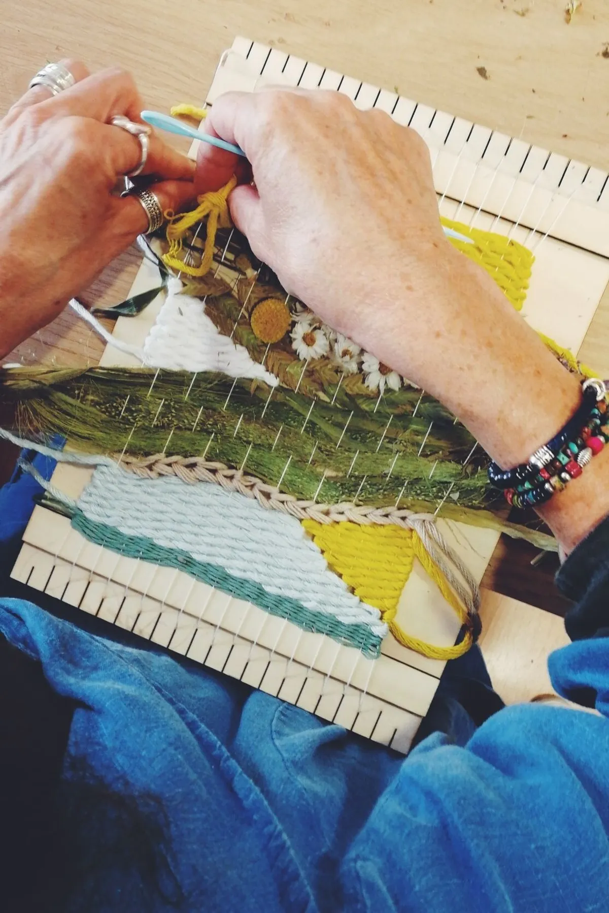 Apprenez le tissage végétal