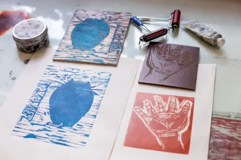 Wecandoo - Découvrez en famille la gravure sur bois et lino