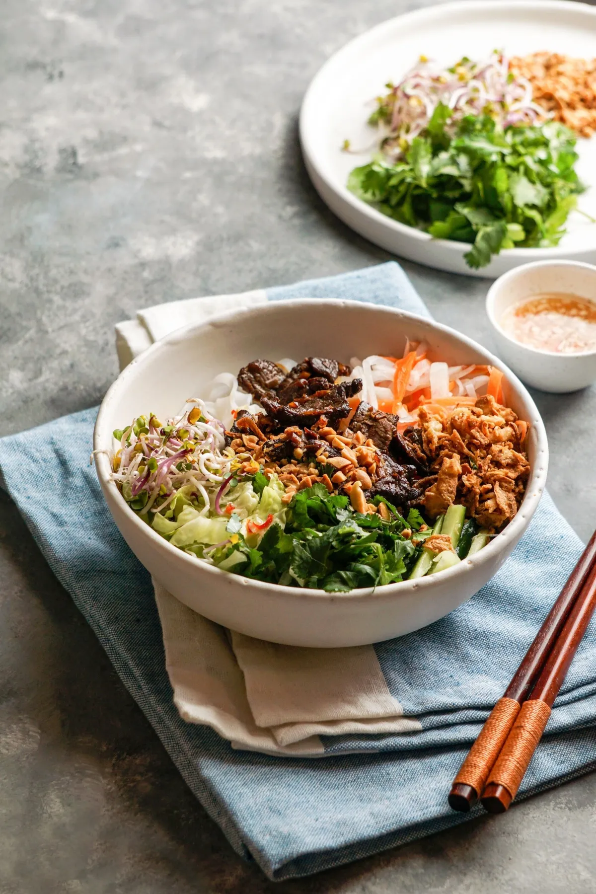 Réalisez votre Bò bún et ses nems