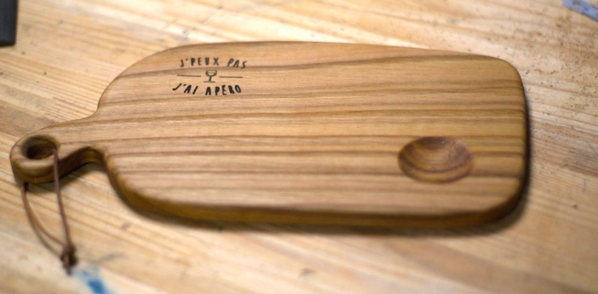Fabriquez votre planche apéro en bois