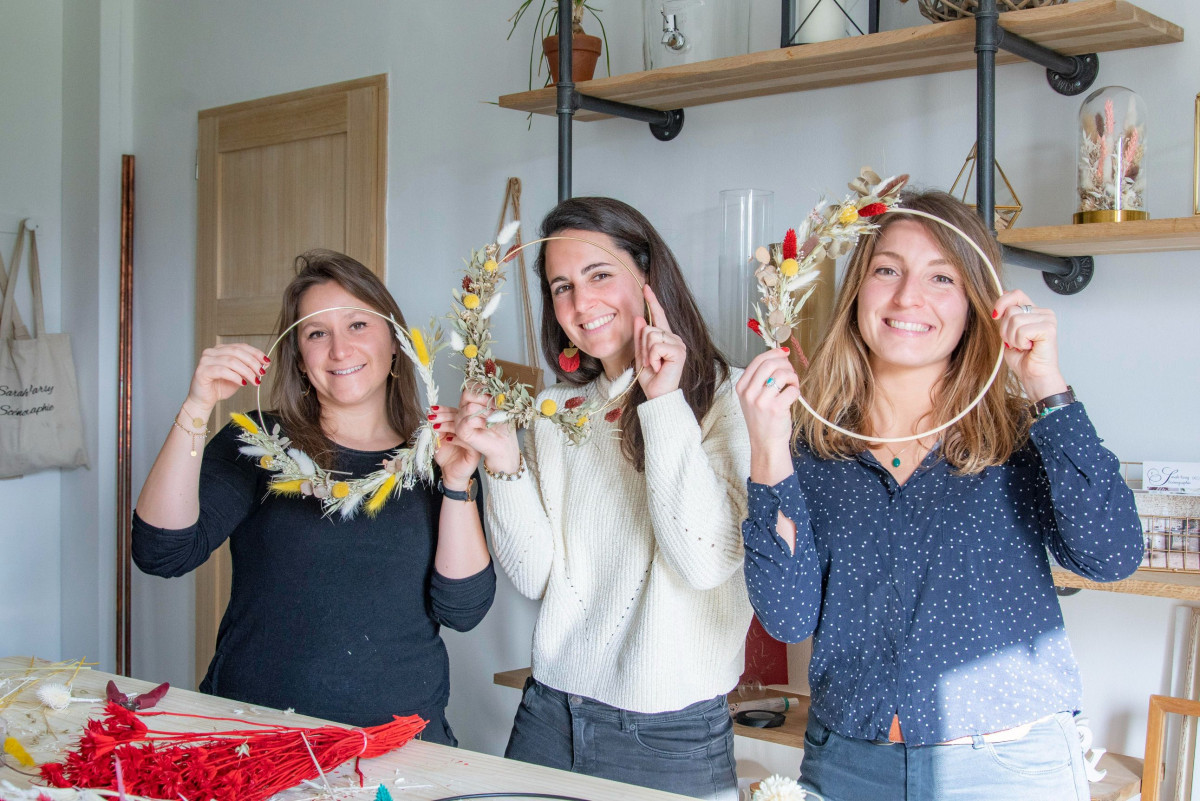 Créez votre couronne de fleurs séchées