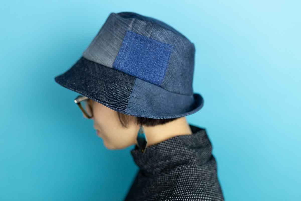 Réalisez une banane ou un bob en jean