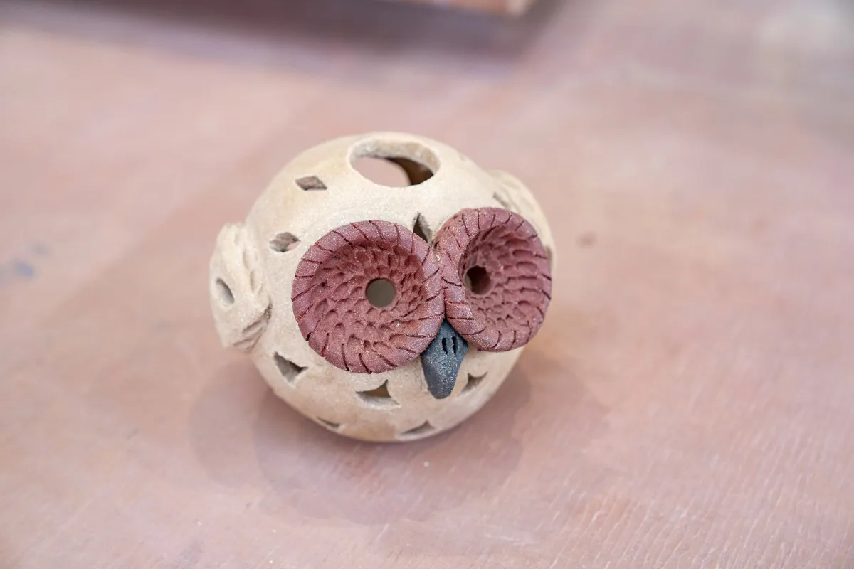 Modelez votre photophore en grès