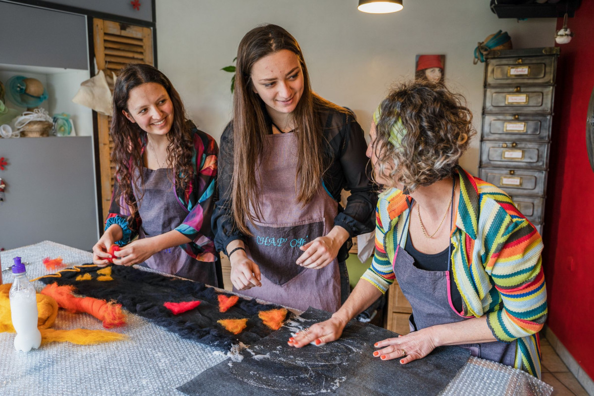 Initiez-vous au feutre sur une journée