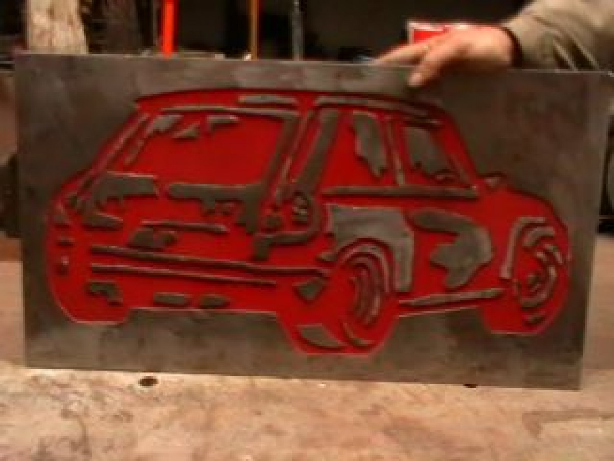 Créez une enseigne à la découpe plasma