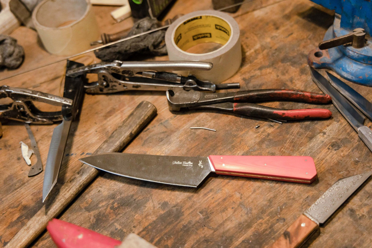 Réalisez votre couteau de cuisine