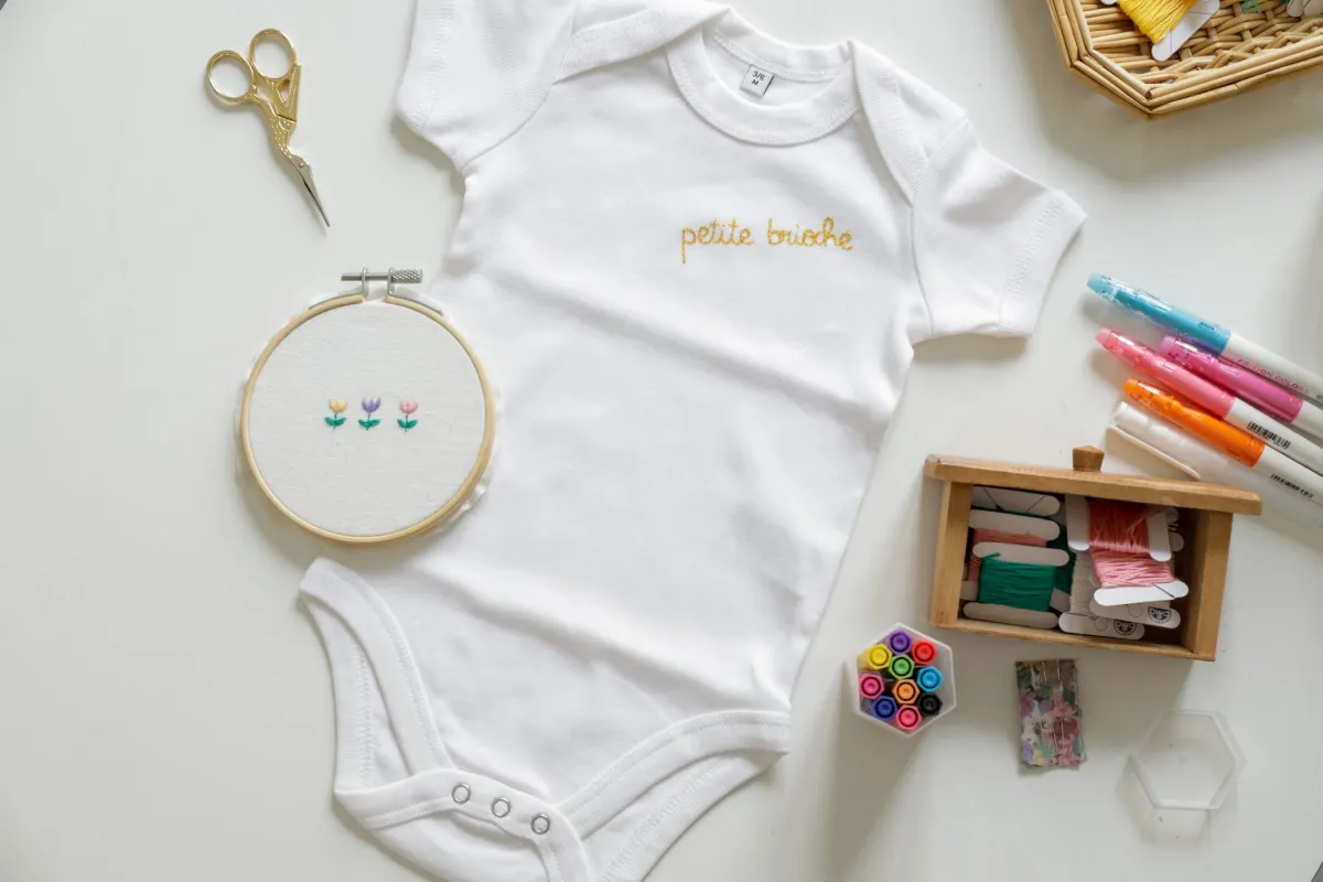 Brodez votre body pour bébé