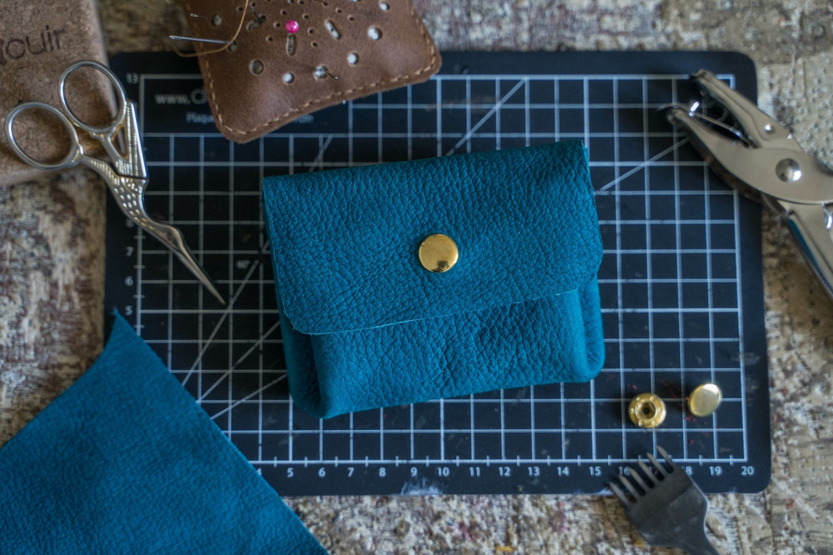 Fabriquez votre porte monnaie à soufflet