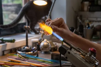 Créez votre bijou en verre au chalumeau