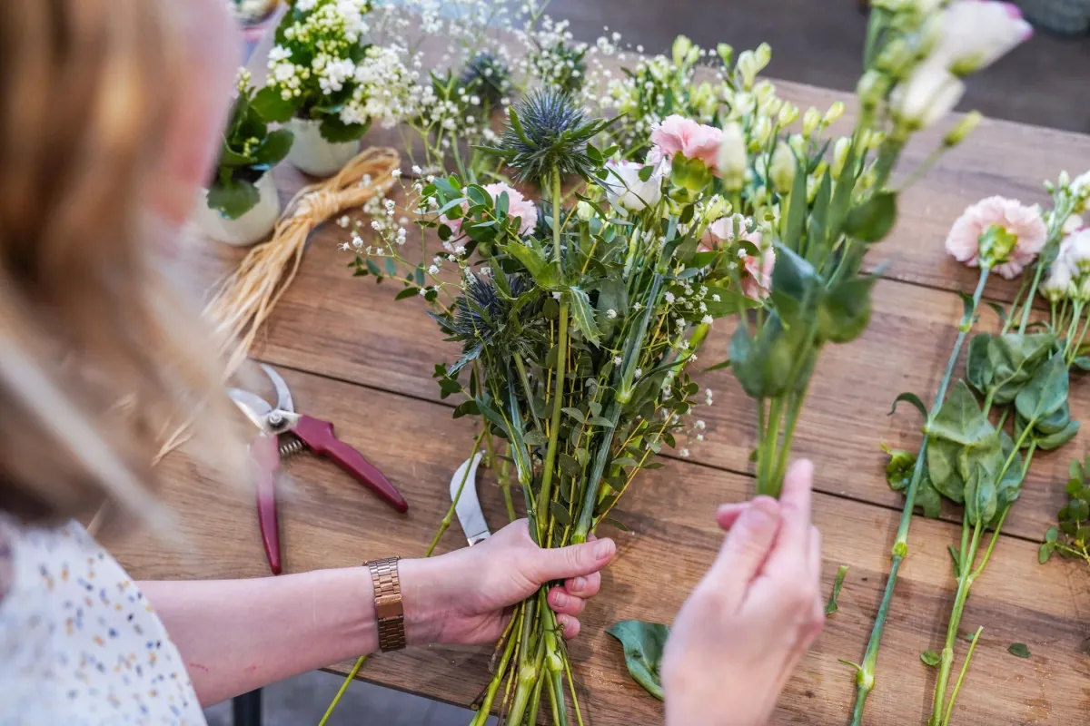 Composez vos bouquets de fleurs fraîches