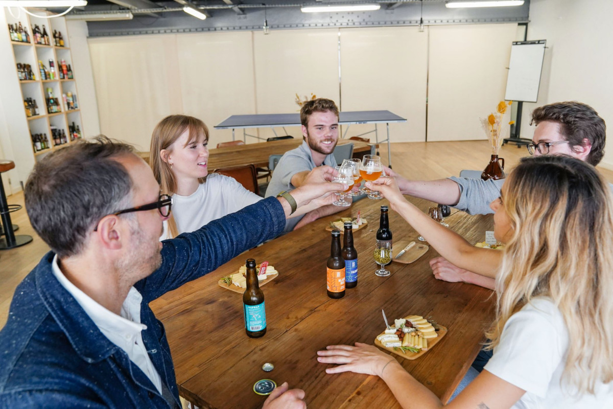 Dégustez 4 bières et 4 fromages artisanaux