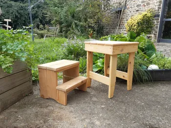 Fabriquez votre tabouret en bois recyclé