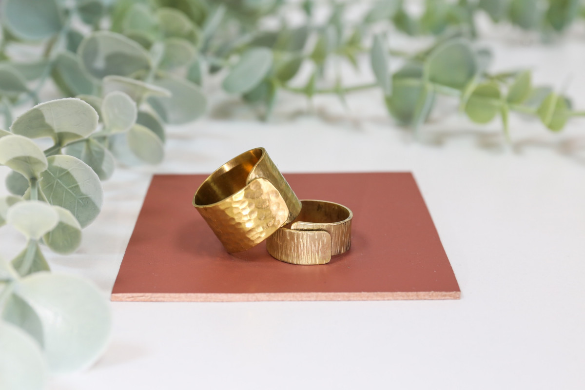 Réalisez votre bague en laiton