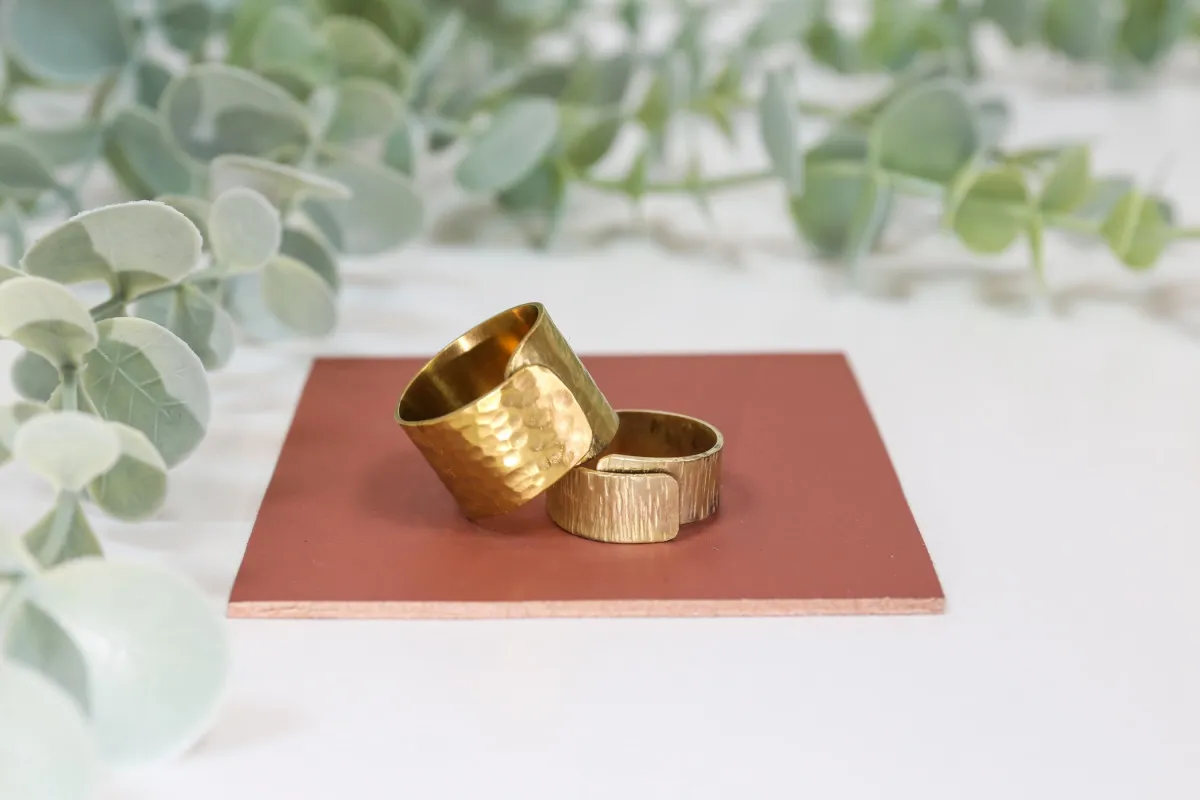 Réalisez votre bague en laiton