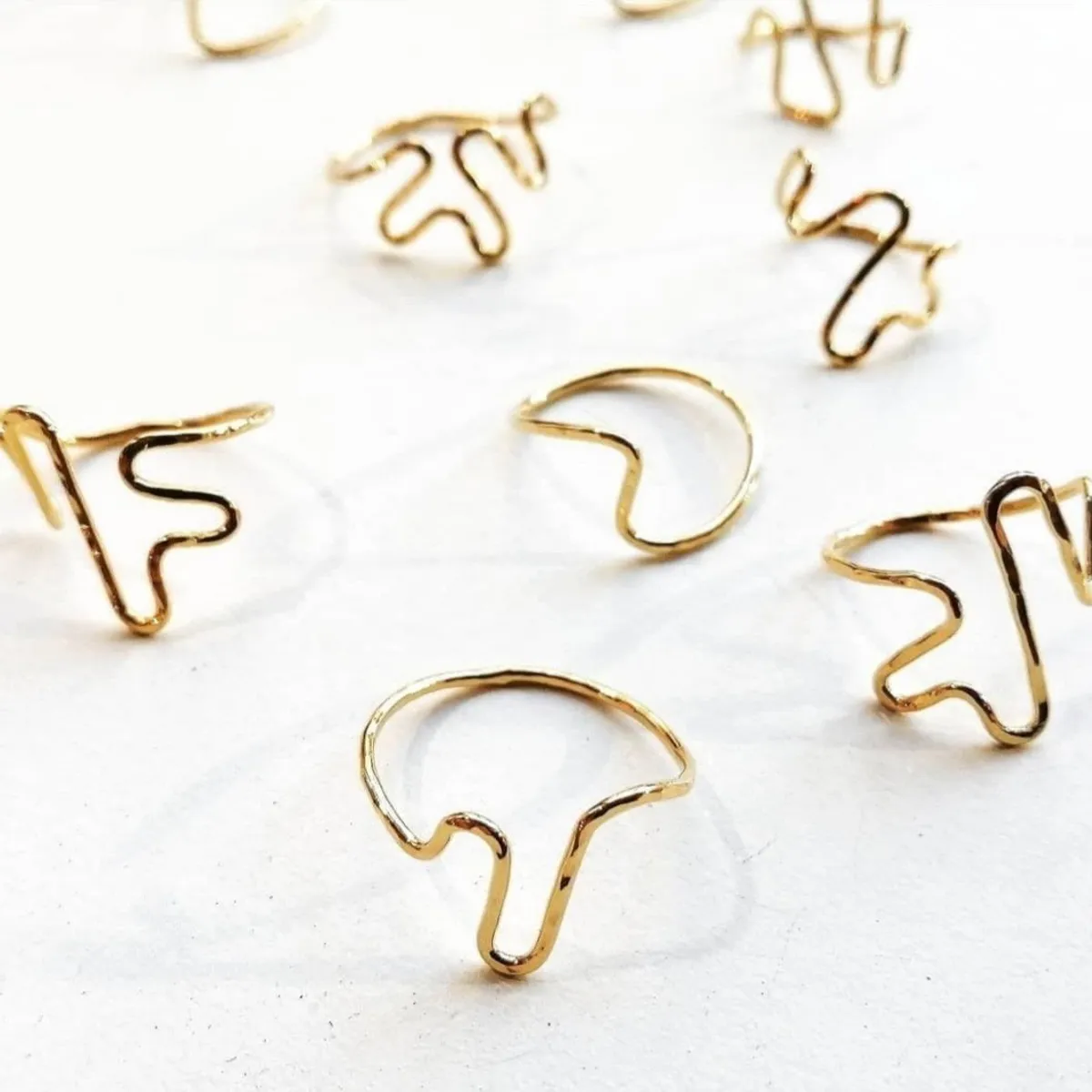 Réalisez votre bague en laiton plaquée or