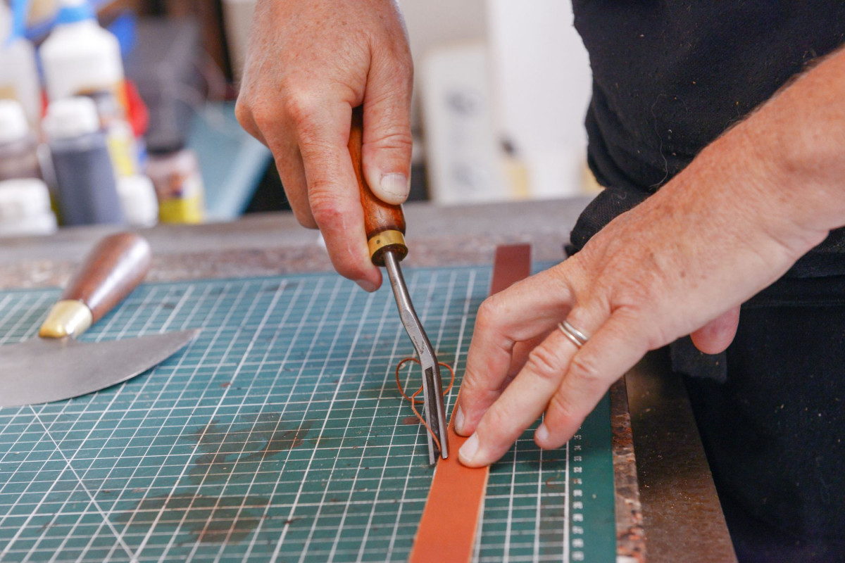 Fabriquez votre collier pour chien en cuir
