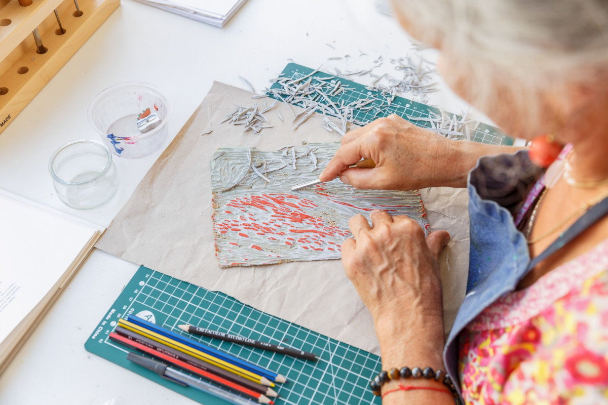 Réalisez vos cartes postales en linogravure