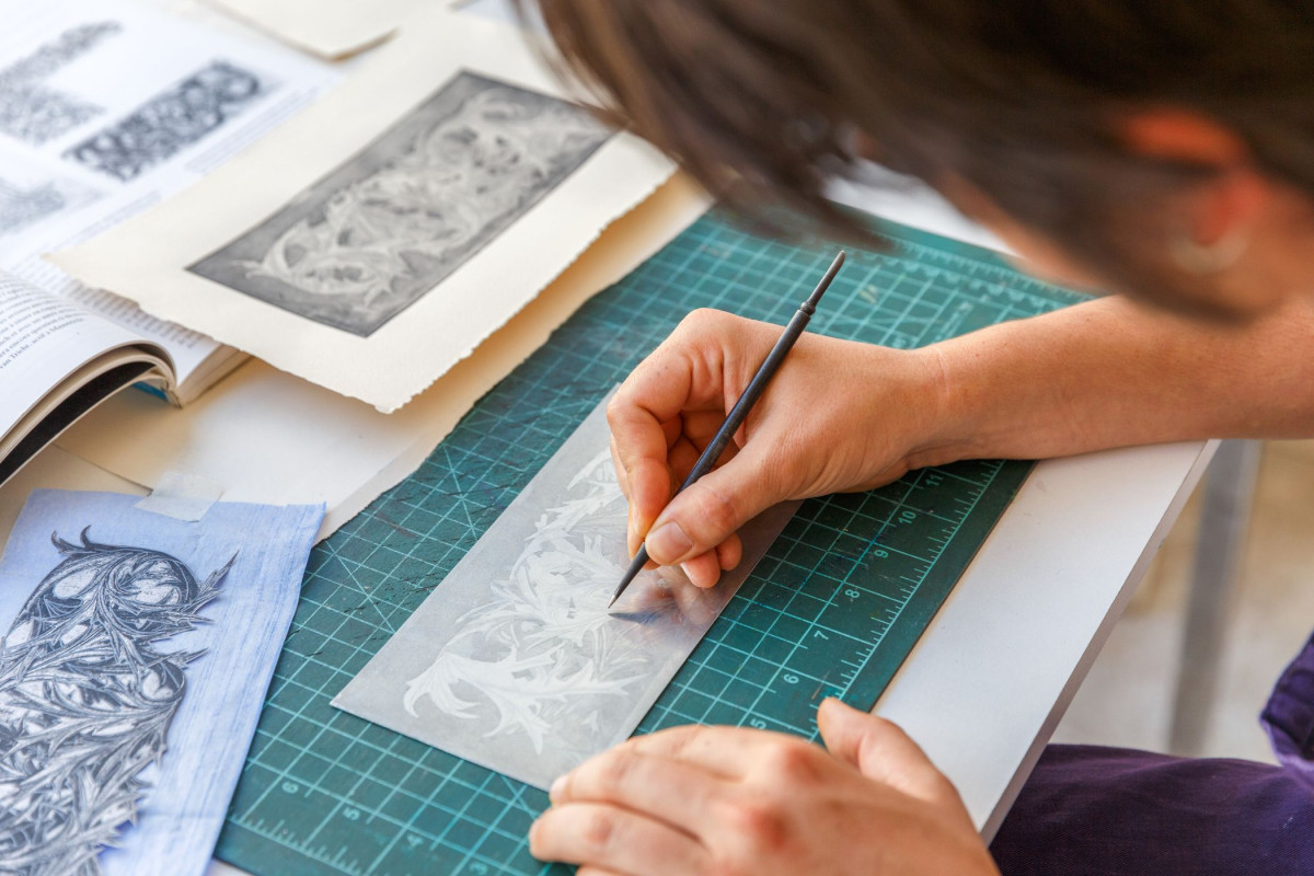 Découvrez des techniques de gravure taille douce