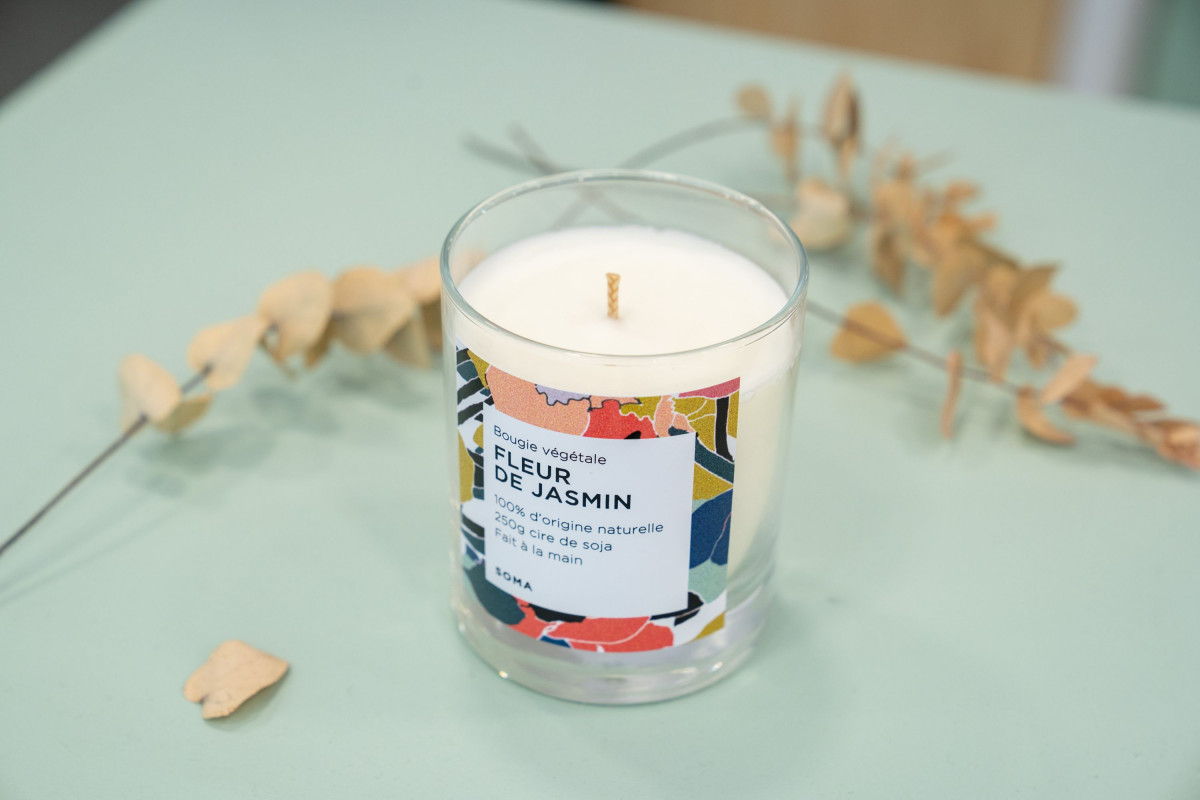 Fabriquez votre bougie végétale parfumée