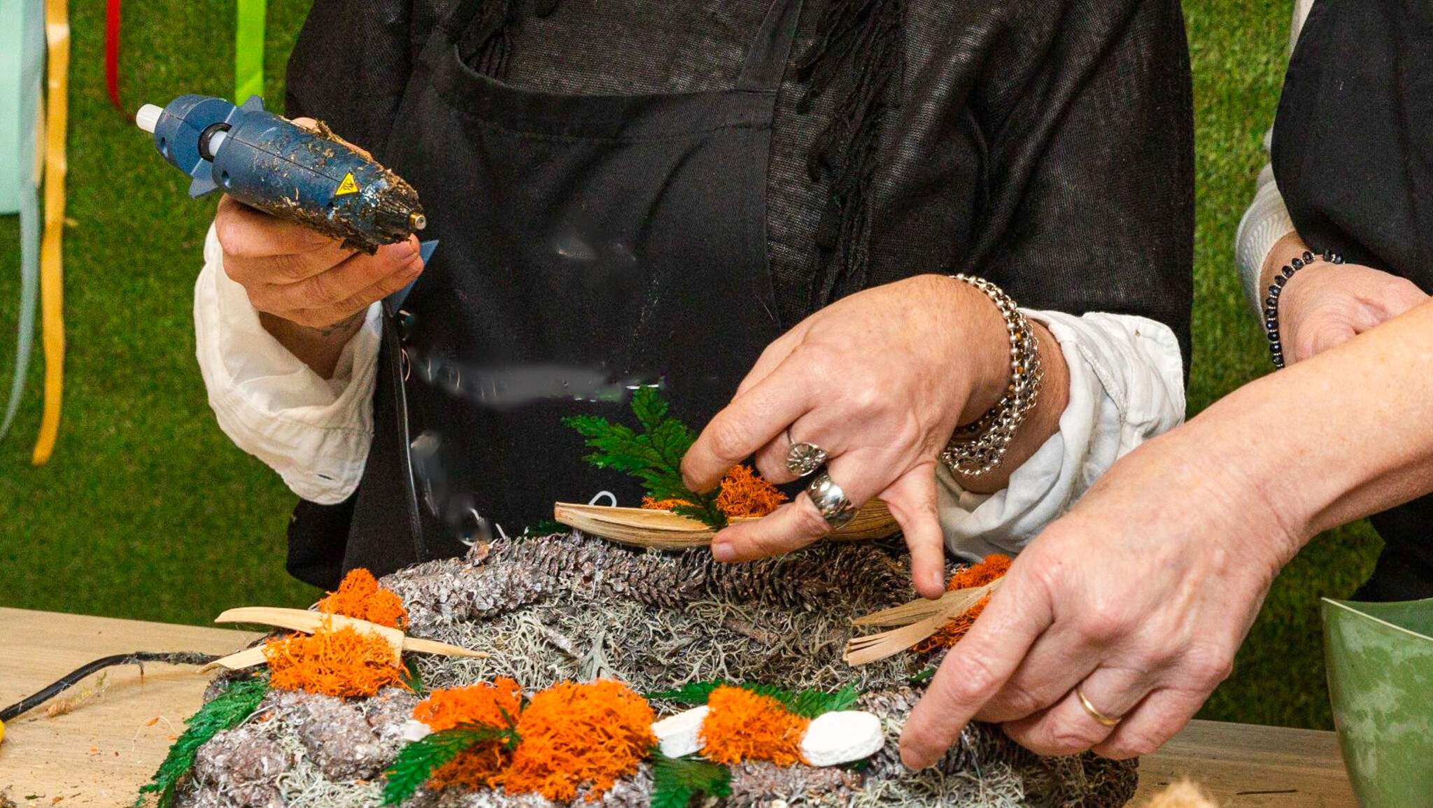 Réalisez votre couronne végétale