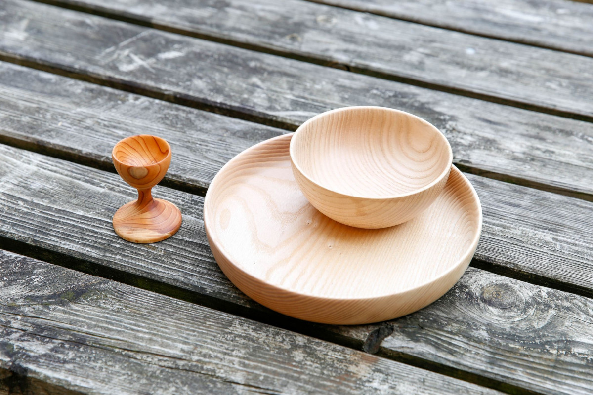 Fabriquez un set de brunch au tour à bois