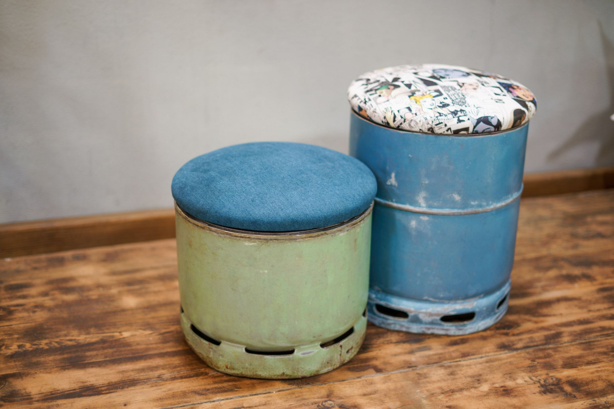 Fabriquez votre pouf en métal