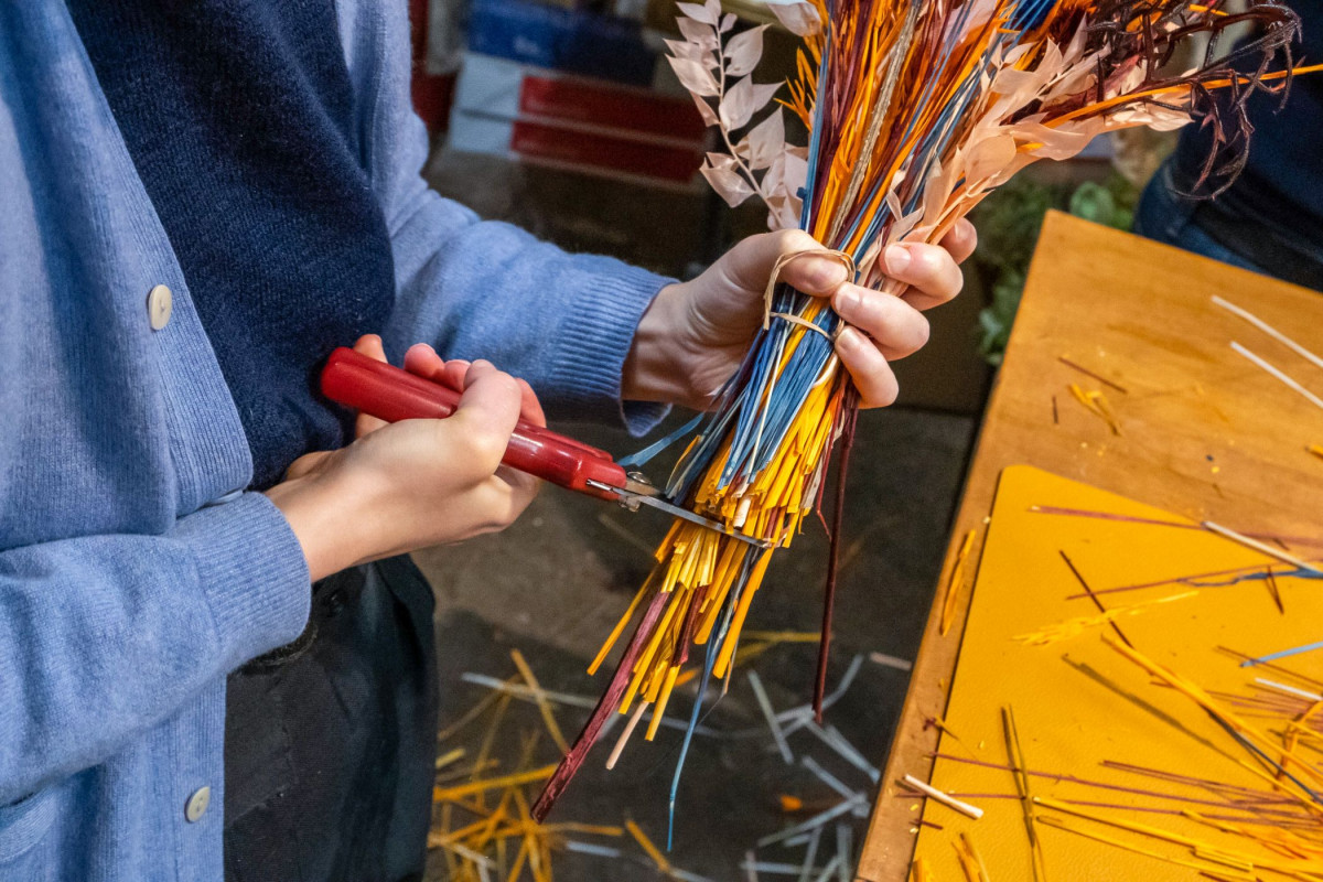 Réalisez votre bouquet de fleurs séchées