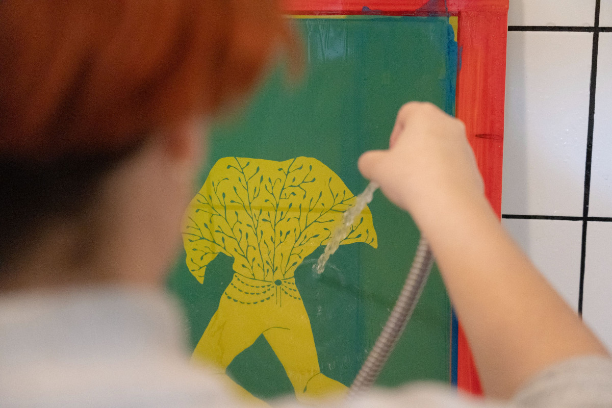 Silk-screen print your own personalised project