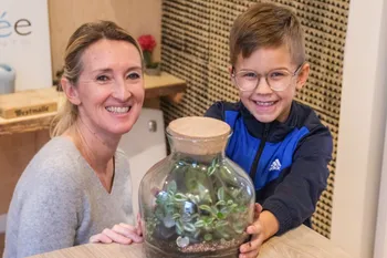 Créez votre terrarium en duo avec votre enfant