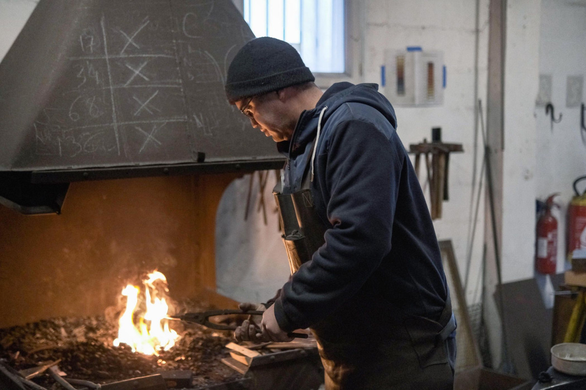 Réalisez votre couteau droit pendant 2 jours