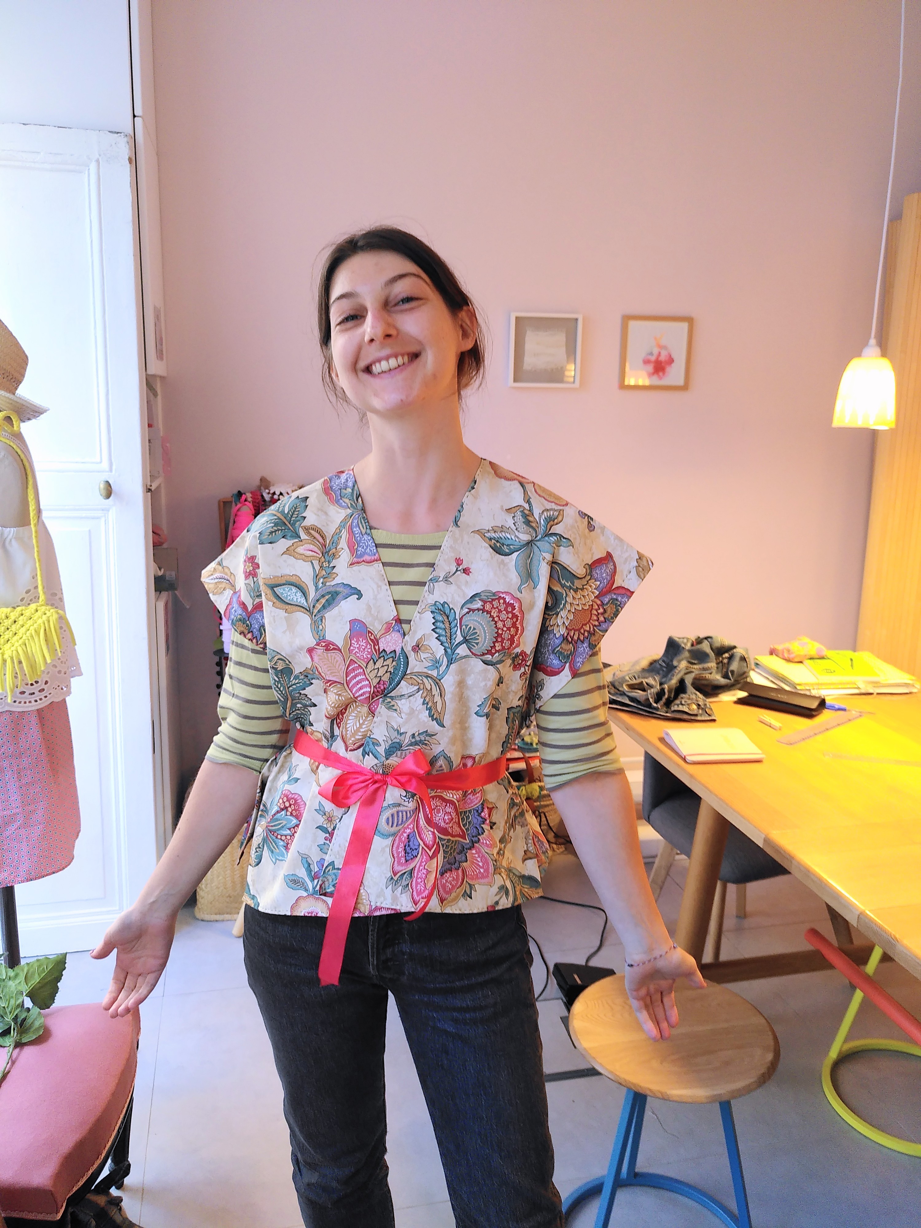 Créez votre veste style kimono