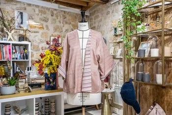 Réalisez votre veste réversible style kimono