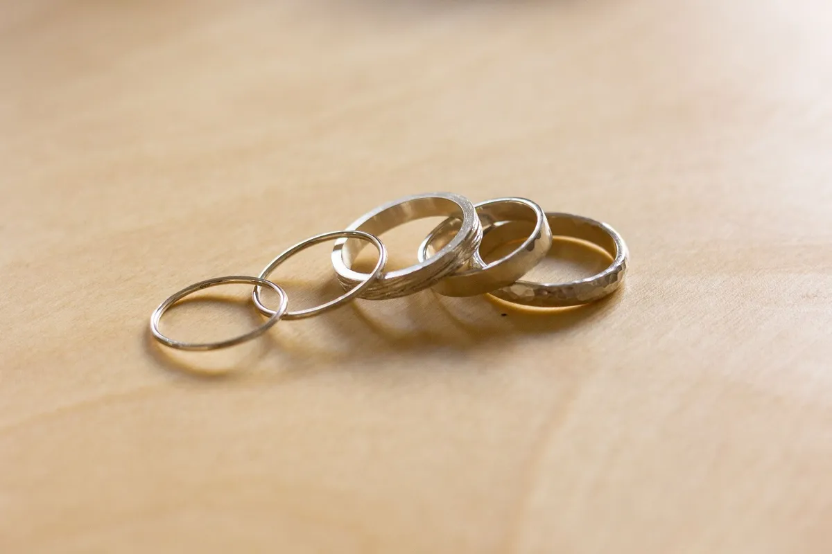 Créez votre bague martelé ou votre set d'anneaux