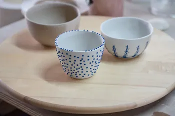 Wecandoo - Coulez votre duo de bols en porcelaine