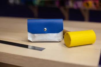 Wecandoo - Réalisez votre portefeuille en couture point sellier
