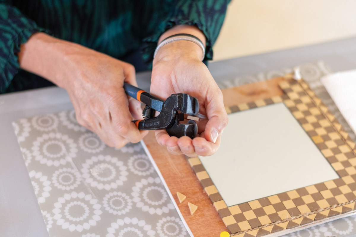 Décorez votre objet en mosaïque