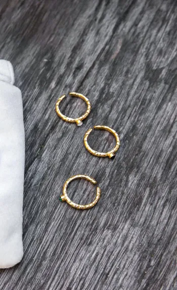 Réalisez votre bague sertie de cristal