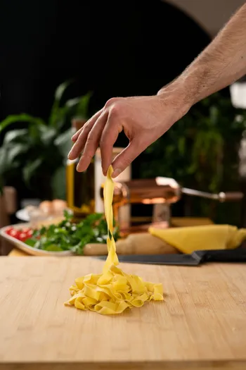 Cuisinez vos tagliatelles fraîches