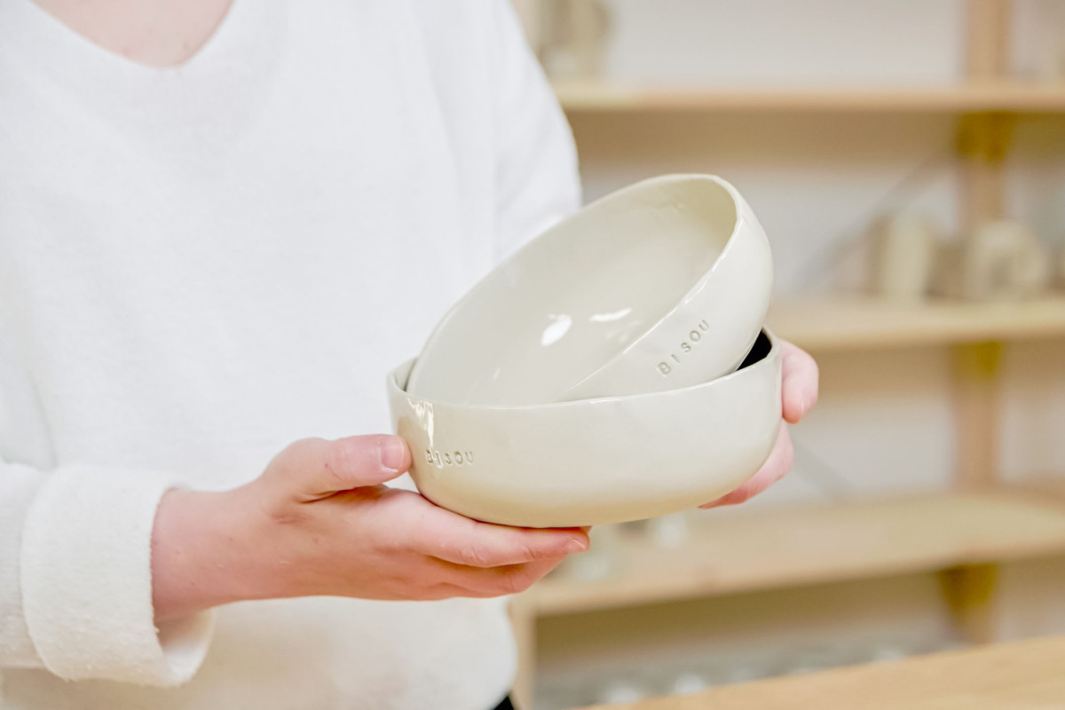 Créez votre duo d'assiettes en porcelaine