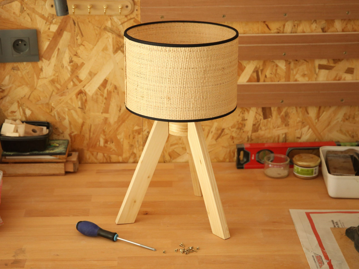 Réalisez votre lampe scandinave