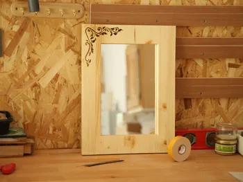 Réalisez votre miroir en bois
