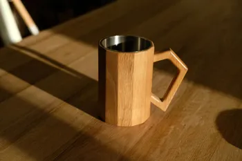Fabriquez votre chope en marqueterie de bois