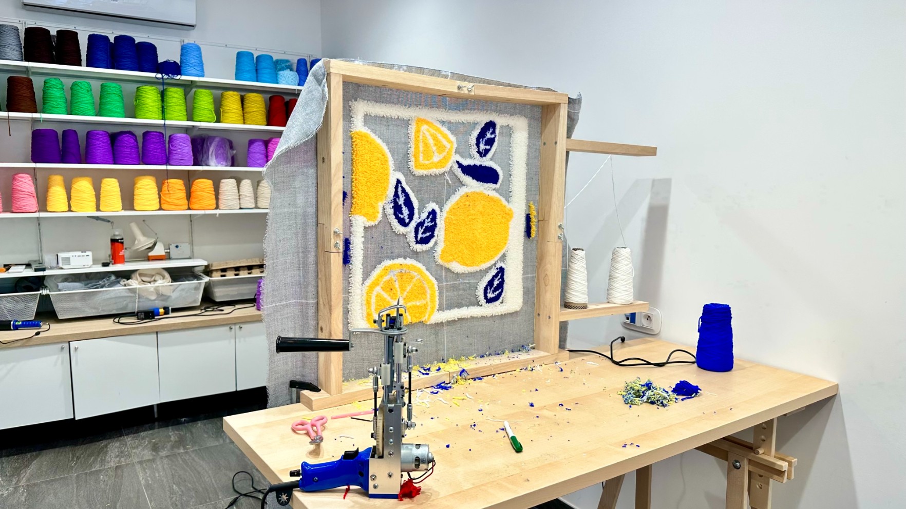 Initiez-vous au tufting in Nice