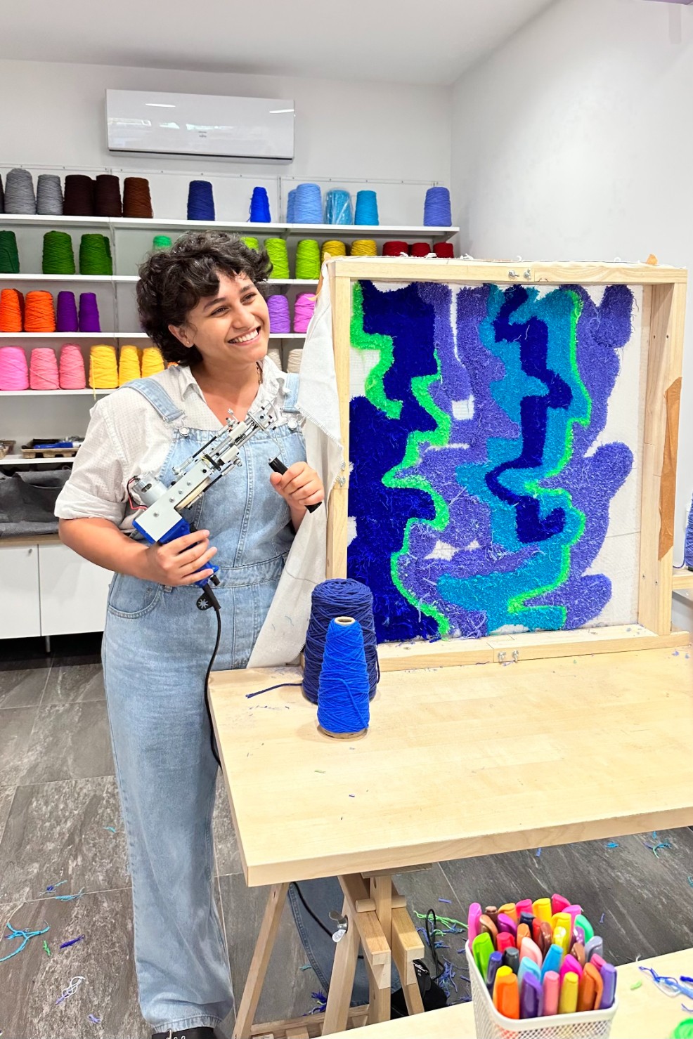 Tuftez votre tapis unique in Nice