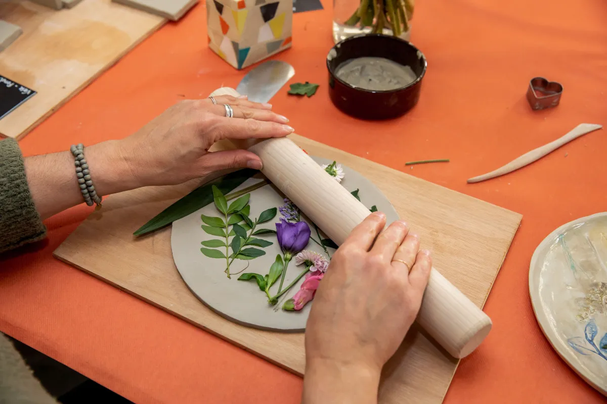 Modelez votre assiette aux empreintes végétales